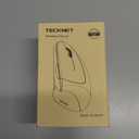 TECKNET Wireless Mouse (BT5.0/3.0 & 2.4G) Rechargeable 4800 DPI Silent USB A & Bluetooth Mouse 6 Buttons, Wide Compatibility - Grey