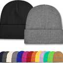 Toddler Beanie Baby Beanies for Boys Girls Kids Winter Hats Children Knit Warm Caps 0-12years