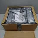 SWTYMIKI Coffee Bar Cabinet for Home - Farmhouse Coffee Stand Station Multi-Purpose Buffet Sideboard Cabinet with Drawers - Kitchen Bar Table for Living Room, Corner, Small Space, Espresso