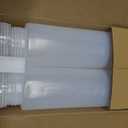 4Pack 23oz Plastic Squeeze Condiment Bottles 3 Holes Sauce Squeeze Bottle 680ml Squirt Bottles for Syrup Ketchup Dressing Oil Honey