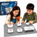 STEM Science Kit for Kids, Electronics Circuit Exploration Toy, 22 PCS | 48+ Projects, Voice Control, Space Theme Experiments, Boys & Girls Gifts Ages 6+, Small - 48+ Projects