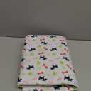 Washable Pee Pads for Dog Reusable Pet Urine Pad Washable Dog Cat Diaper Mat 3 Layer Absorbent Dogs Diapers Pads Bone Paw Print for Sofa Bed Floor(Color3,80X90CM)