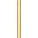 Ivilon Countertop Paper Towel Holder - Modern Tapered End Cap Design - Color Gold Polished