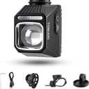 Bike Light Underneath Mounted Headlight for Night Riding, 1200LM Cut-Off Line Beam, Rechargeable Front Bicycle Light, 9 Modes, IPX6 Waterproof for Road MTB E-Bike