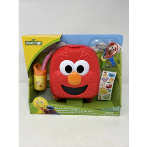 Just Play 2024 Sesame Street Elmo & Friends 7 Piece Bag Set