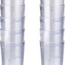Glass Plastic Cups (Pack Of 12)