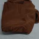 Romanstile Round Waterproof Tablecloth, Stain Resistant Washable Table Cloths Wrinkle Free Polyester Table Covers for Kitchen Dining Party Wedding Indoor and Outdoor - Brown, 108 Inch
