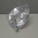 Party Essentials N604421 Disposable Hard Plastic Contemporary Angle Bowl, 4-Count, 60 oz. Clear