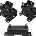 Set of 3, Engine Motor Mounts and Trans Mount Compatible with 99-06 Silverado Tahoe Sierra 1500 V8 5.3L 6.0L, Replace OE A2909 A2909 A2638