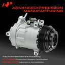 A-Premium Air Conditioner AC Compressor with Clutch Compatible with Dodge Dart 1.4L 2.0L 2.4L 2013-2016, Sedan, 6SBU16 Compressor