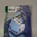 Blooming Jelly Womens Bikini Sets Two Piece Cheeky Swimsuits Curvy Cutout String Bathing Suits (Medium, Blue Block)