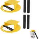 Mouse Bucket Trap, Auto-Reset Bucket Lid Mouse Trap, 5-Gallon Compatible, Efficient for Mouse Rat Control Indoor and Outdoor(2Packs-819m