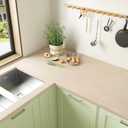 15.7''x315'' Light Beige Thick Marble Contact Paper for Countertops Kitchen Granite Peel and Stick Marble Wallpaper Waterproof Self Adhesive Faux Marble Contact Paper for Bathroom Table Desk