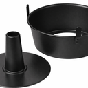 Angel Food Cake Pan with Cooling Feet, 9.5 Inch, Perfect for Pound and Sponge Cakes