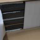 UMIACOUSTICS 4 PCS Acoustic Panels with Hanging Bracket, 2 Thick Fiberglass Sound Proof Panels Removable for Studios, Office, Home Theater Ceiling or Wall- Black (23.6" x 11.8"-4pcs)