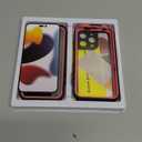 for iPhone 15 Pro Case Waterproof, Built-in Privacy Screen & HD Screen Double Front Frame [IP68 Underwater] Shockproof Dustproof Full Body Protection iPhone 15 Pro Phone Case Pink