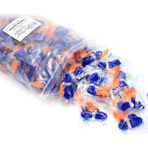 Quality Reusable Earplugs 100 Pair - 25dB Corded Silicone Ear Plugs for Shooting Construction Work Ear Plugs Motorcycle Range Hunting Hearing Protection Ear Protection for Mowing Earplugs Reusable
