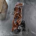 Curly Clip In Hair Extensions, 4PCS 20 Inch Ginger Copper Extensions Clip Ins, Lace Weft Short Curly Invisible Natural Hairpieces for Women