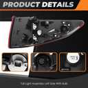 Left Outer Tail Light Assembly Compatible with Odyssey 2018-2023