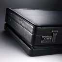 Samsonite Bonded Leather Attache, Black, One Size