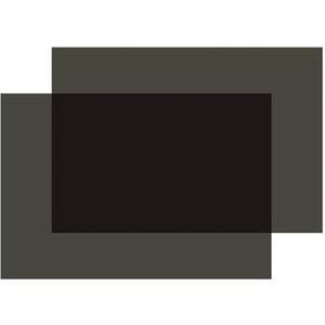 Adhesive Linear Polarizing Film Sheets – 2 Pack (20×30cm)