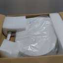 Kohler PureWash M250 Manual Elongated Bidet Toilet Seat, White, Quiet-Close Lid Prevents Slamming, Cool Water, Easy Installation with Quick-Release Hinges, Adjustable Spray Position & Pressure