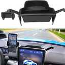 Z8 for Mustang Mach-E 2021 2022 2023 Center Console Organizer Storage Tray Box with Phone Holder Ford Dashboard Organizer Accessories