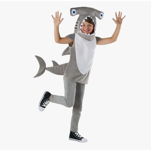 Morph Costumes Hammerhead Shark Costume Kids Boys Fish Outfit Tabard Halloween Costumes For Kids Shark Costume Boys L