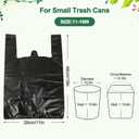 Adult Diaper Disposal Bags, Extra Thick, Easy-To-Tie Unscented Leak-Proof Trash Bags for Adult Briefs & Feminine Products, Pet Waste Bag (Large 100 Count)