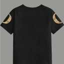 GORGLITTER Boy's Bear Graphic Tees Short Sleeve Crew Neck Streetwear T Shirts 11Y