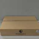 ROTHWELL 24 Slot Watch Case with Lock  Luxury Watch Box to Display and Organize Your Collection | Real Glass Top | Premium Storage for Collectors (Tan/Brown)