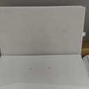 OLIXIS 7 Drawer Dresser for Bedroom, Wide Fabric Storage Tower with Wooden Top and Metal Frame, Closet Chest Organizer Furniture, TV Stand for Living Room Hallway, White