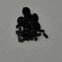 Seentech 8-Pack Universal Control Knobs with 24 Adapters Compatible with Oven/Stove/Range Universal Knobs Wide Application. (Black)