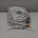 Garden Hose 100ft, Stainless Steel Heavy Duty Water Hose with 10 Function Nozzle Flexible, Lightweight, No-Kink, Pet Proof, Puncture Proof Metal Hose for Yard, Outdoor