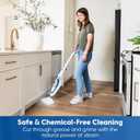 Vacmaster 2-in-1 Steam Mop for Floor Cleaning | Detachable Handheld Steamer, Quick-Heating & Lightweight, For Hard Floors, Carpets, Tiles and Upholstery - SMF1501