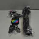 for iPhone Vlogging Kit, Vlogging Kit for Andriod Phone with Two Tripods RGB Light Lavalier Microphone Remote for YouTube Tiktok Content Creator