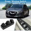Power Window Switch No.254014RA0A Window Control Switch for Nissan Maxima 3.5L V6 2016-2023 Black