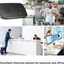 Hosmart Intercoms Wireless for Home UltraSpeak Pro, 2025 Full Duplex Wireless Intercom System for Business, Room to Room Intercom Two Way Real-time Intercom with 1200 Feet Range (3 Packs)