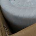 Linenspa Memory Foam Mattress Topper, Twin XL Size - 2 Inch Gel Infused Memory Foam - Plush Feel - Cooling and Pressure Relieving - CertiPUR Certified - Dorm Room Essentials