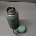 Momcozy Portable Bottle Warmer for Travel  Dual Heating Modes for Breast Milk & Water, Portable Milk Warmer with Fast Heating & Long Battery Life, 17 Ounces Large Capacity to Meet Your All-Day Needs (Gradual Change of Green)