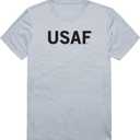 Rapiddominance Basic Licensed Military Tees (Medium, Silver)