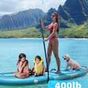 Inflatable Paddle Boards, Stand Up Paddle Board for Adults Youth of All-Round, 10'6'' *33'' * 6'' Extra Wide & No-Slip Sup for Yoga Fishing