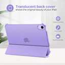 ProCase Smart Case for iPad mini 7 A17 Pro 2024/iPad Mini 6 2021 8.3 Inch iPad mini 7th/6th Gen Case, Hard Back Cover for iPad mini 8.3" 7th Gen A2995/A2996/A2993/6th Gen A2567 A2568 A2569 -Purple