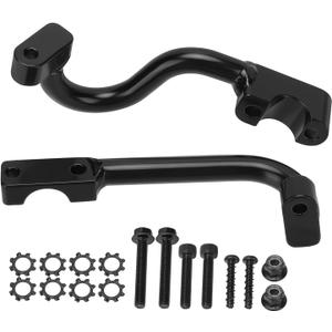 M MATI 2889341 2879380 Handguard Mount Brackets Kit for Polaris Sportsman 850 570 550 500 450 400 300 1000 Scrambler 850 1000 for Snowmobile Switchback Assault 800 600 2015-2016 Rush 800 600 RMK 800