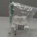 UUJOLY Foaming Soap Dispenser, 450ml (15oz) Refillable Pump Bottle Plastic for Liquid Soap, Shampoo, Body Wash (2 Pcs) (White)