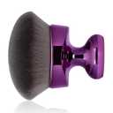 Blend & Blur Extra Large Body Kabuki Brush & Self Tanner Brush - For Body Makeup & Foundation - Blending Applicator For Self Tanning - Durable Vegan Bristles - with Protective Bag (Purple-large)