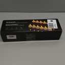 SoulBay Flameless Candles with Remote Control Timer & Charging Base, 12pcs USB Rechargeable Battery LED Tea Lights Candles Small Votive for Lantern Pool Mantle Weddings Emergency Christmas Decorative