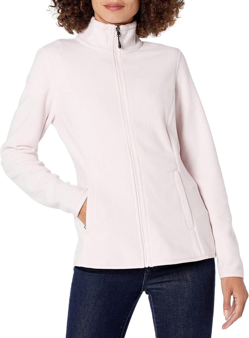Amazon Essentials Women's Full-Zip Polar Fleece Jacket - Discontinued Colors