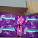 Poise Incontinence Pads & Postpartum Incontinence Pads, 3 Drop Light Absorbency, Long Length, 96 Count (4 Packs of 24)