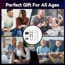 2025 Upgraded Retro Gaming Console, 4K HDMI Video Game Consoles with 40,000+ Games & 23 Emulators, Plug and Play Video Gaming Stick (128G)